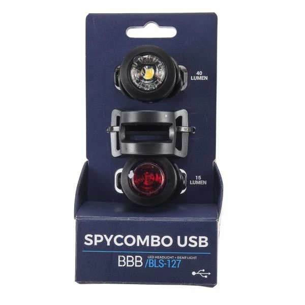 BBB SPY COMBO USB BLS-127 Front And Rear Light – Bild 3