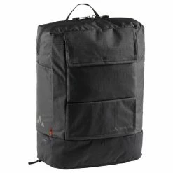 VAUDE CYCLIST PACK WAXED Pannier Black