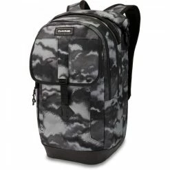 DAKINE MISSION SURF DLX WET/DRY PACK 32L Backpack Camo Black And White