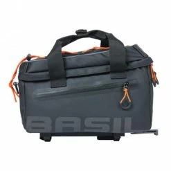 BASIL Miles Tarpaulin MIK Pannier 7L Black/Orange