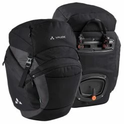 VAUDE OnTour Back Rear Pannier Set Black