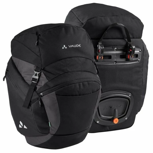VAUDE OnTour Back Rear Pannier Set Black