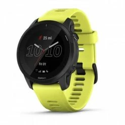 GARMIN FORERUNNER 945 LTE Watch Pack Triathlon HRM Pro HRM Swim Black Yellow Strap