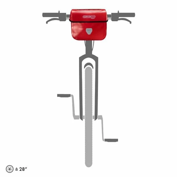 ORTLIEB ULTIMATE ORIGINAL Handlebar BagRed – Bild 5