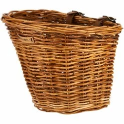 BASIL DARCY RATTAN L Front Basket