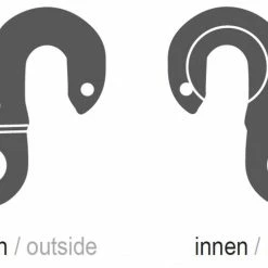 Ghost Schaltauge Derailleur Hanger Ausfallende GRH-03BL EZ1851