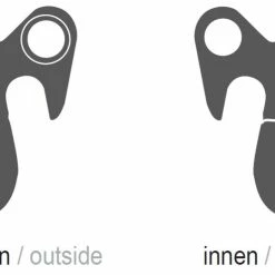 Ghost Schaltauge Derailleur Hanger Ausfallende GRH-04SI EZ1338