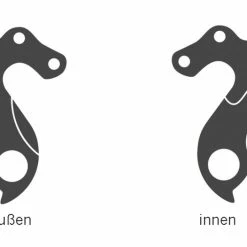 Ghost Schaltauge Derailleur Hanger Ausfallende GRH-22SI EZ1956