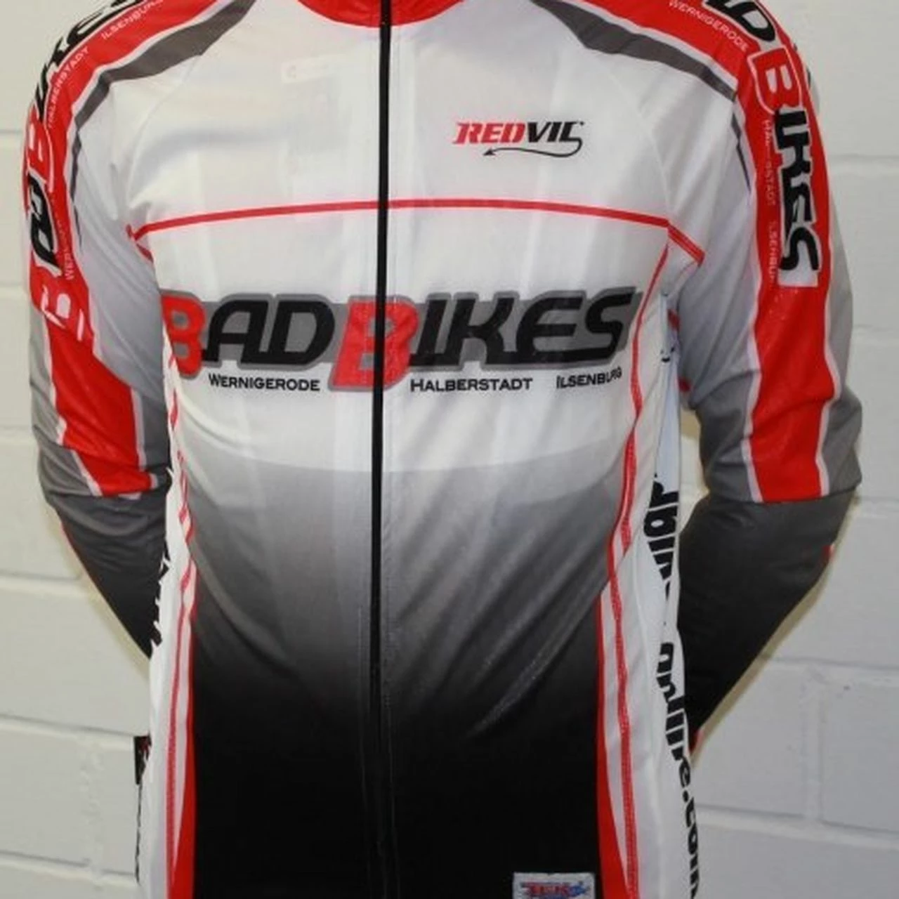 Redvil Windjacke, Wind Jacket, BadBikes Teambekleidung