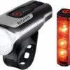 SIGMA SPORT Sigma Aura 80 USB/Blaze LED-Akku-Beleuchtungsset (mit StVZO)